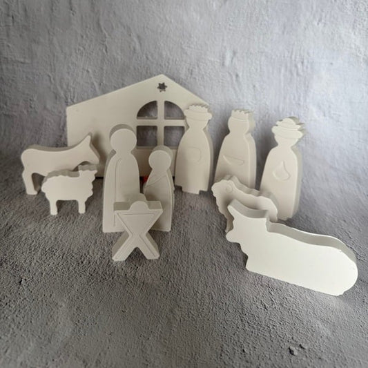 Crèche minimaliste